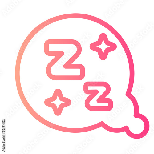 zzz gradient icon