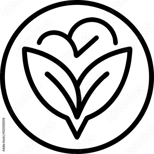Nature logo vector infinity - sprout with green leaves and seed symbol. Vector icon of new life, agriculture and cultivation.