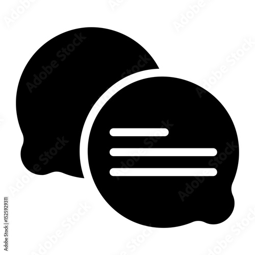communications glyph icon
