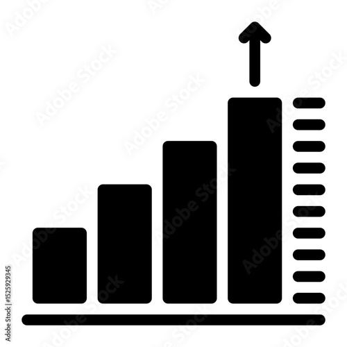 increase glyph icon