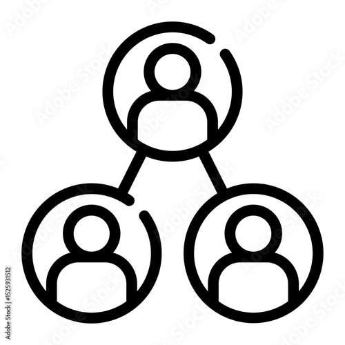 affiliate line icon