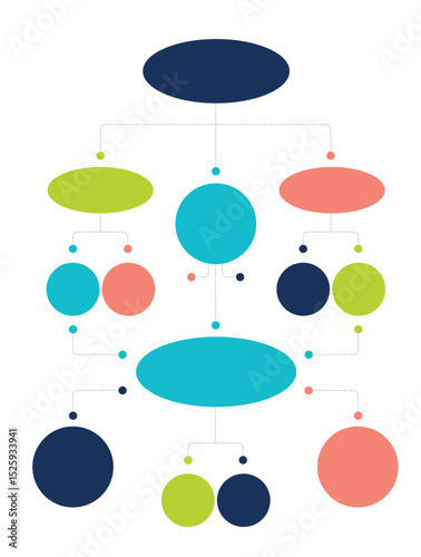 Infographics flowchart, scheme, diagram.