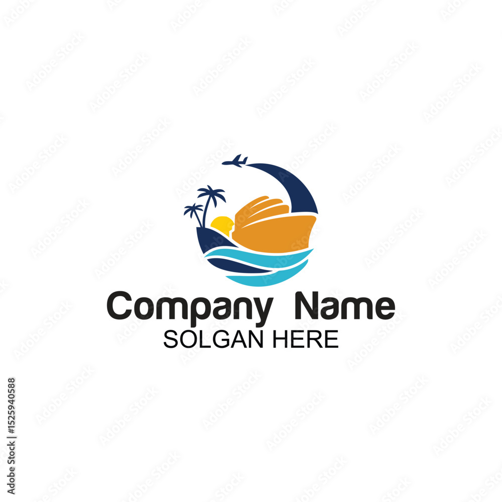 Modern Company Logo Design – Creative Vector Branding Template