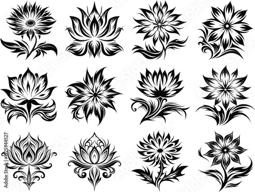 ornamental, ornament, divider, design, frame, border, vintage, pattern, corner, décor, vector, page, retro, tribal, Islamic, Indian, oriental, floral, collection, decoration, illustration, flower, abs