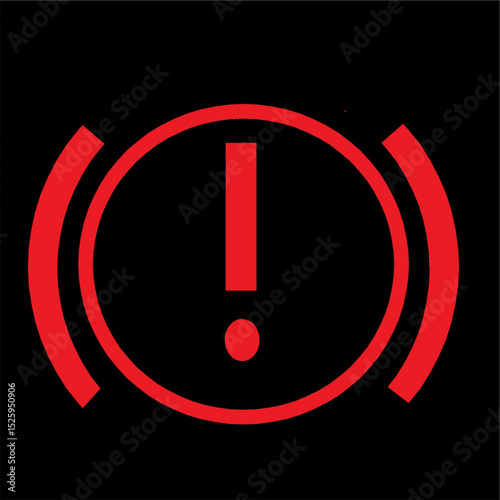brake warning light handbrake on light brake system warning light.eps