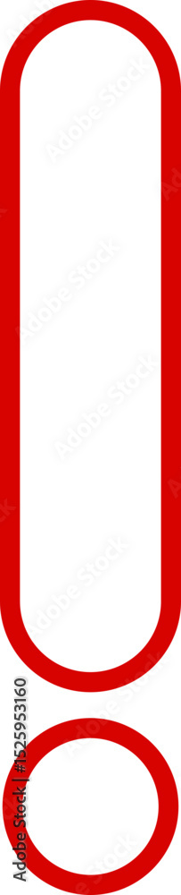 Obraz premium Exclamation mark icon isolated on transparent background. Precautions circle symbol design. Emergency Warning Sign vector illustration. Speech bubble with exclamation mark.