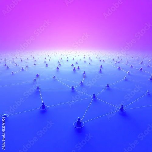 Abstract network of connected people (1)