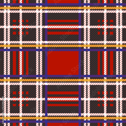 Traditional tartan pattern, tartan pattern, fabric newly developed vector,Seamless pattern