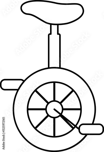 Unicycle icon
