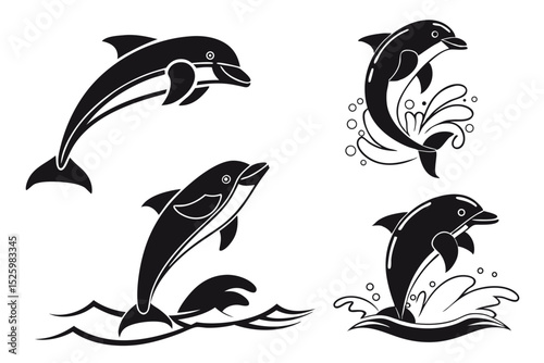 set of dolphins