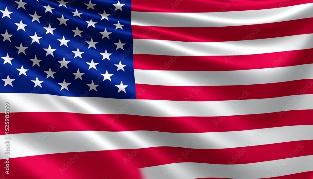 Fototapeta premium Flag of the United States of America