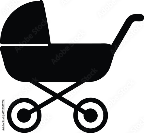 Baby Stroller Icon
