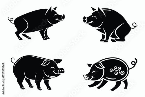 set of farm animals