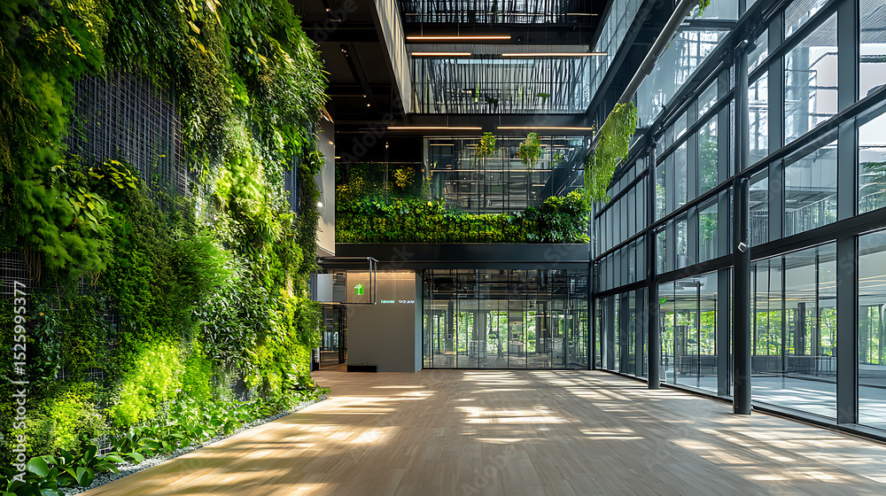 Obraz premium Integration of HVAC Systems with Green Building Certification Platforms via APIs