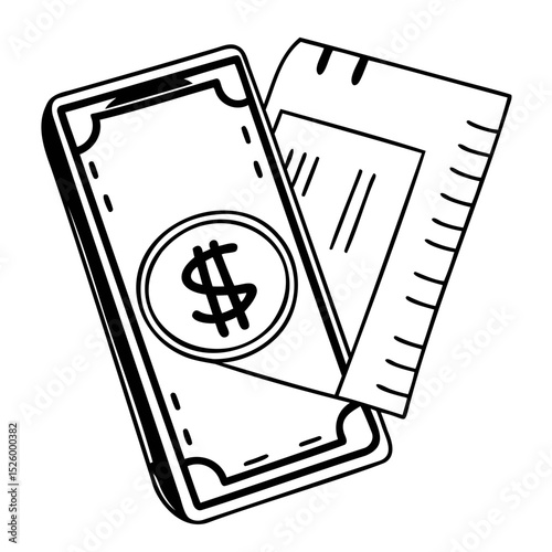 Black payment method simple icon silhouette vector isolated on transparent background