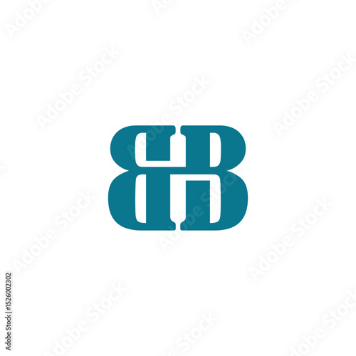 Logo Letter BB Simple Modern
