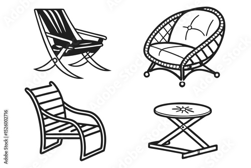 set of chairs