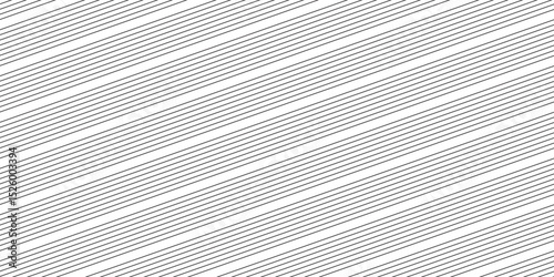 White and gray stripe diagonal gradient fabric dynamic line textile abstract background. oblique stripe diagonal line wave parallel black chevron digital vector illustration art pattern.	
