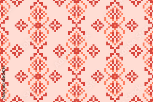 seamless pixel pattern, seamless pattern illustration