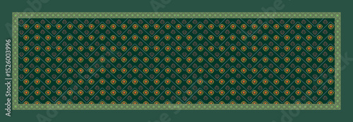 DUPATTA DESIGN WITH NAGATIVE PATTERN AND SOME BLURED EFFECT