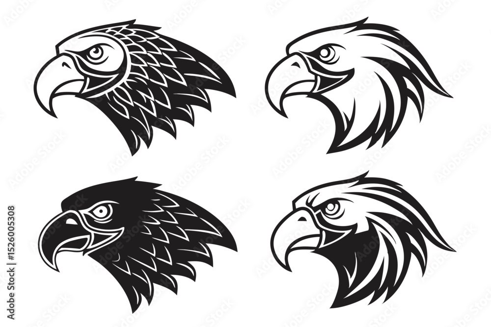 Obraz premium eagle tattoo design