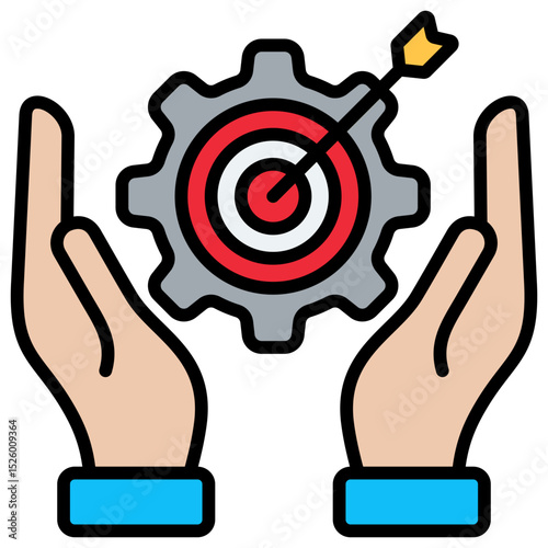 Goal Setting Icon