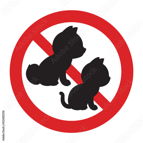 犬猫禁止マーク