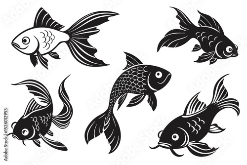 set of fish