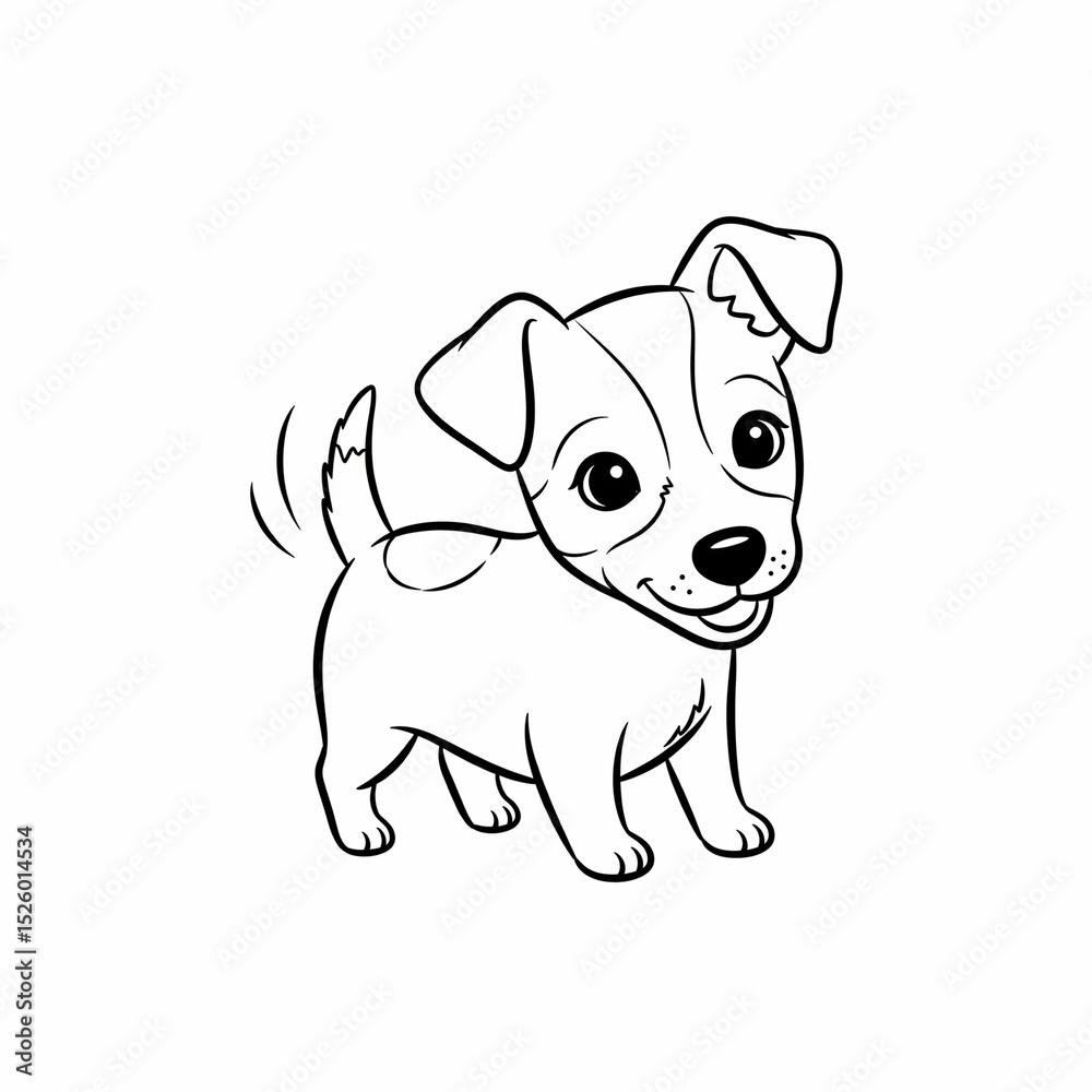 Fototapeta premium Coloring cartoon pictures