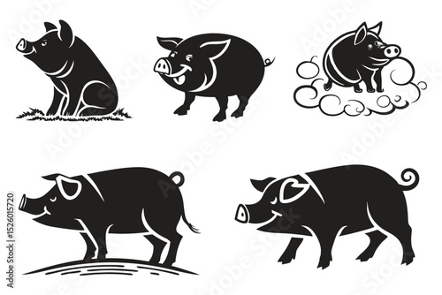 set of animals