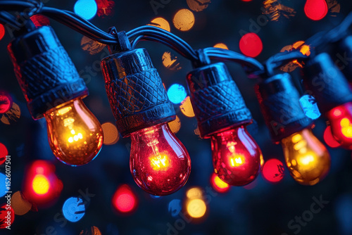 A festive Christmas night b...