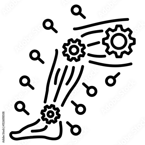 Biomechanics Outline Icon