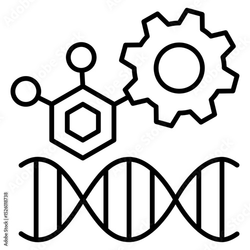 Biomaterials Outline Icon