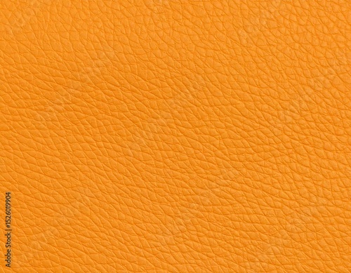 Close-up orange leather texture (1)