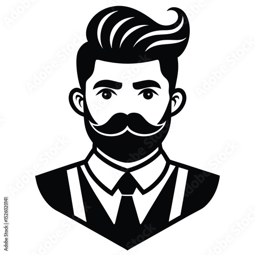 man with mustache and sunglasses
