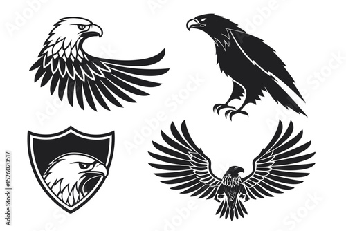 eagle with wings