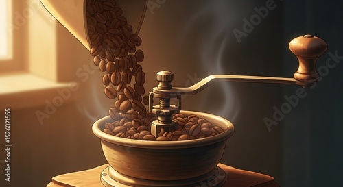 The Aromatic Art of Coffee Grinding: A Still Life