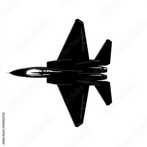 fighter silhouette , black ...
