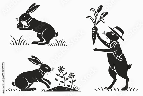 rabbit and carrot