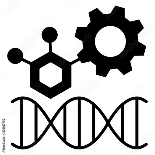 Biomaterials Glyph Icon