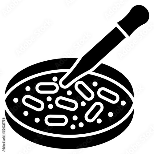 Cell Culture Glyph Icon