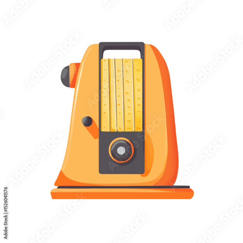 2D flat Mandoline Slicer illustration vector, isolated on a white background.