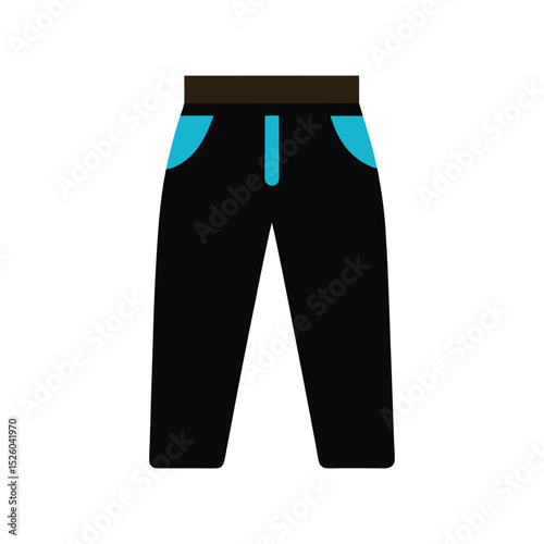 capris vector art illustration