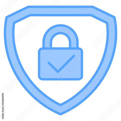 Secure Blue Icon