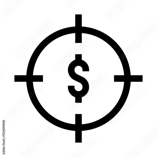 Business Target Icon photo
