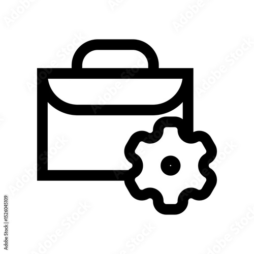 Briefcase Settings Icon
