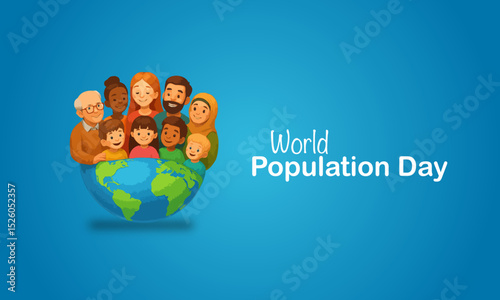 World Population Day awareness poster