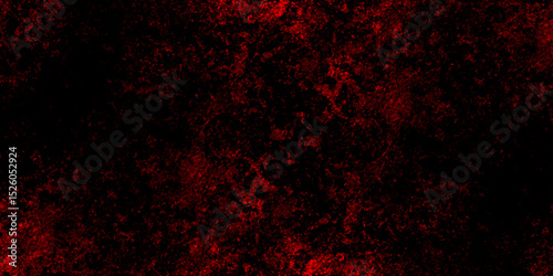 Abstract red grunge background with copy space. Dark red slate background toned classic color. old red color wall background texture. dirty rustic fire red texture.