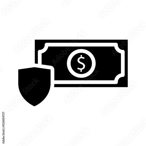 secure payment line icon. Simple outline style.