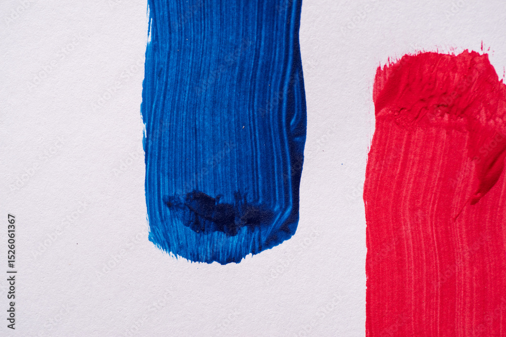 Fototapeta premium 青色と赤色の背景